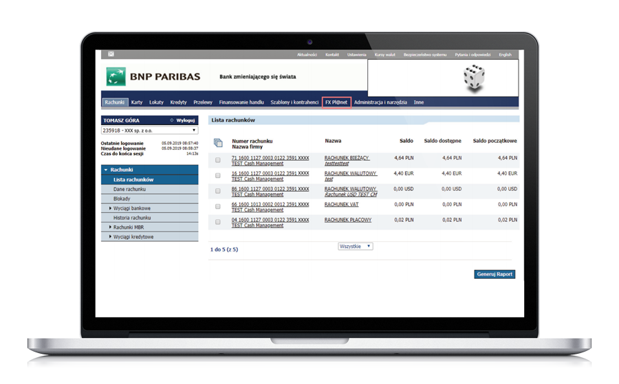 Dostęp do FX Planet w Business Planet