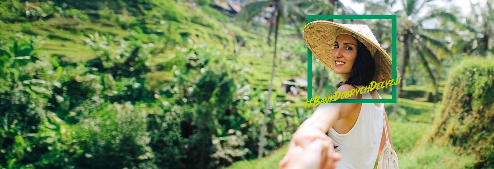kobieta na wycieczce w azji