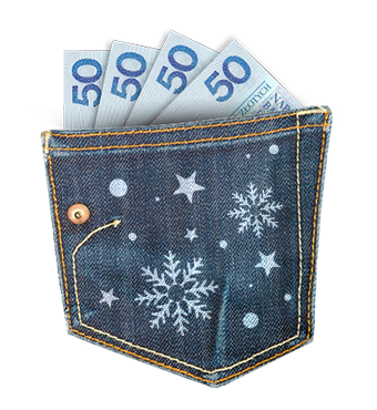 promocja - 4 razy 50 zł kieszonkowego
