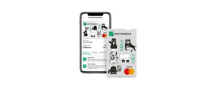 karta pupil plastikowa i w telefonie