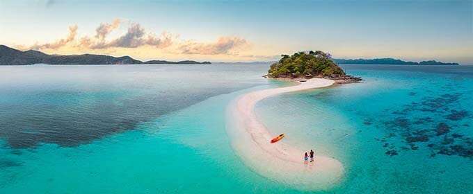 plaża na egzotycznej wyspie