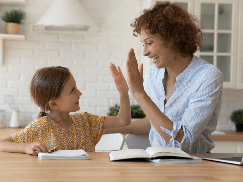 mama i córka - szczęśliwa rodzina