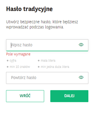 hasło tradycyjne bnp paribas