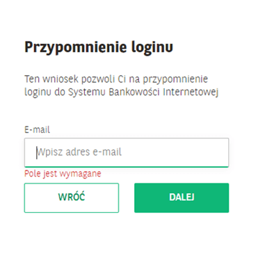 przypomnienie loginu bnp paribas