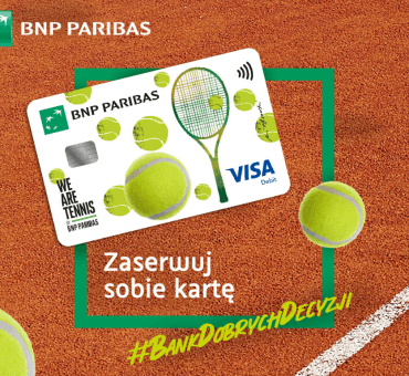 karta tenisowa visa w banku bnp paribas