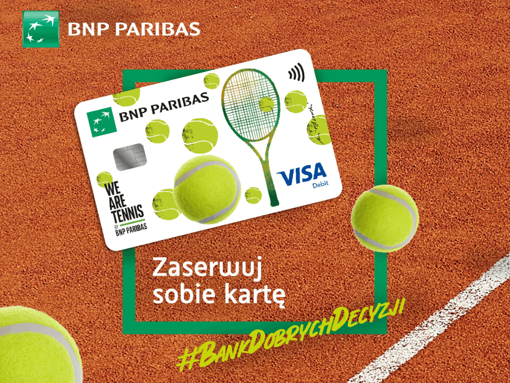 Konto osobiste na sportowo? Poznaj naszą Kartę tenisową