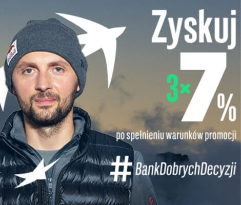 promocja szczęśliwe siódemki w Banku BNP Paribas - Andrzej Bargiel
