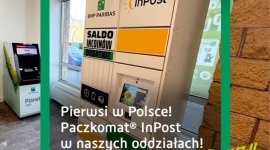 Paczkomaty w oddziałach Banku BNP Paribas