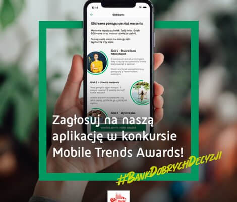 usługa GOdreams od BNP Paribas nominowana do mobile trend awards