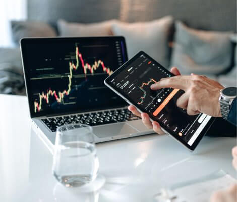 wykresy giełdowe - inwestowanie w akcje