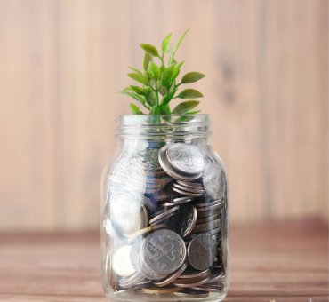 słoik na oszczędności