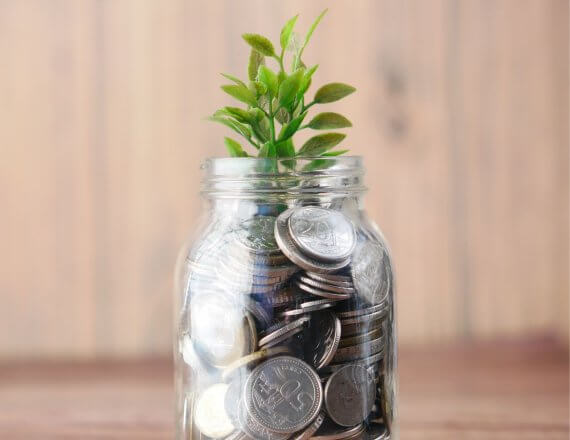 słoik na oszczędności