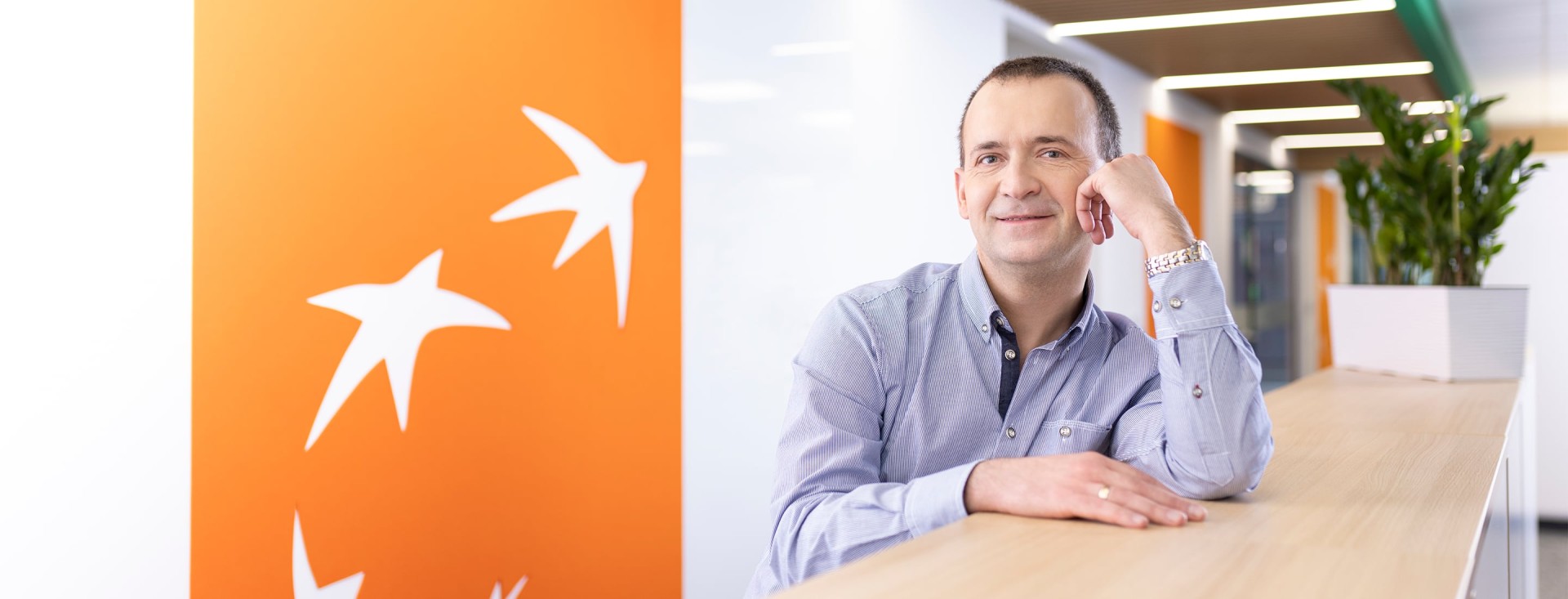 Robert, pracownik banku z obszaru IT Infrastructure.