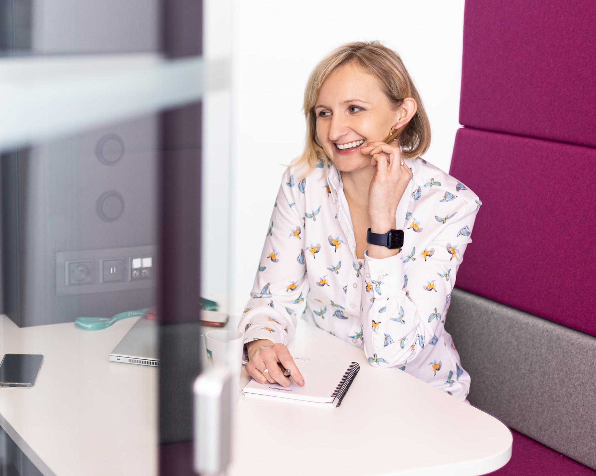 Karolina, pracownik banku z obszaru IT Security.