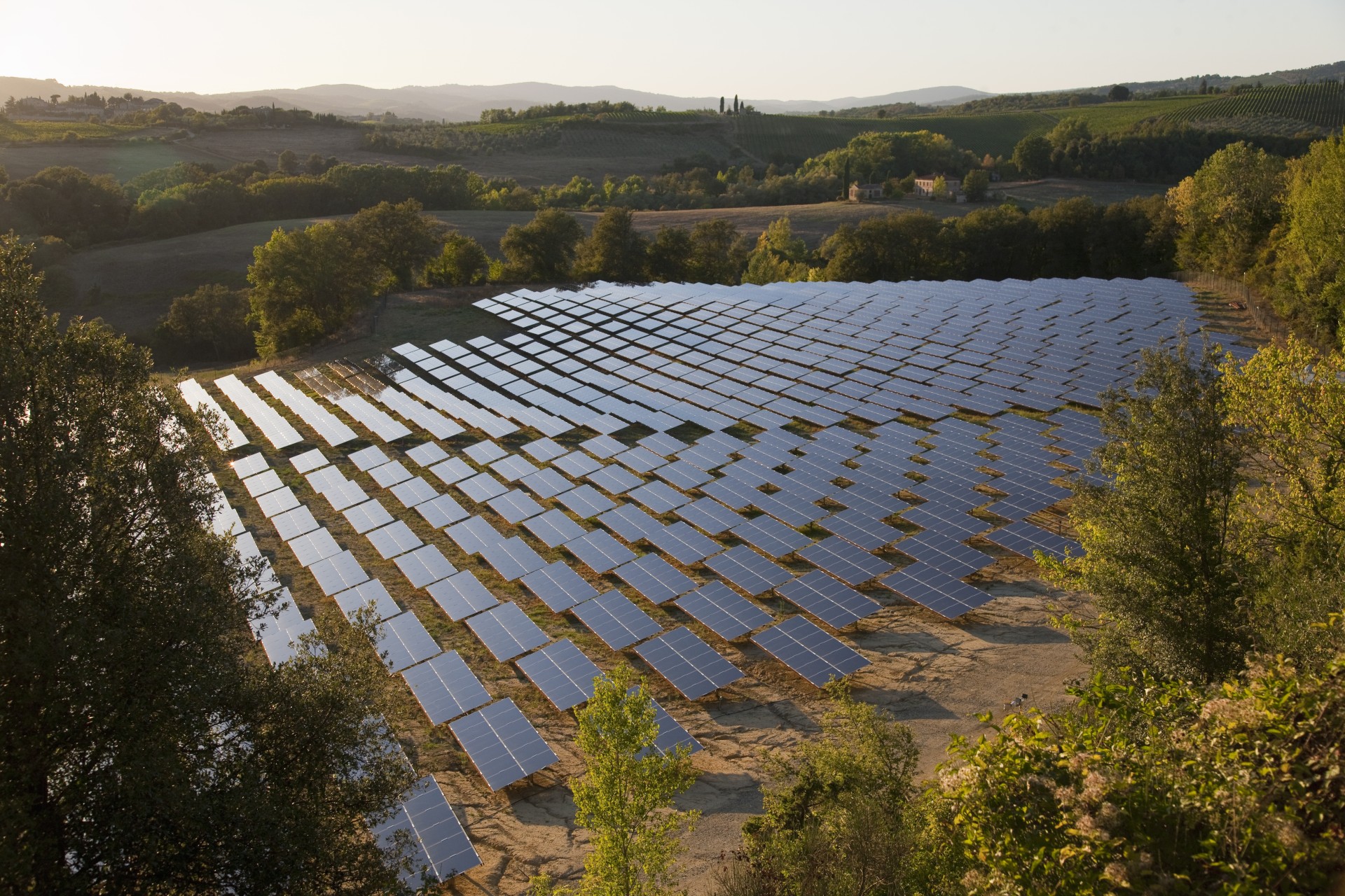 Elektrownia słoneczna.