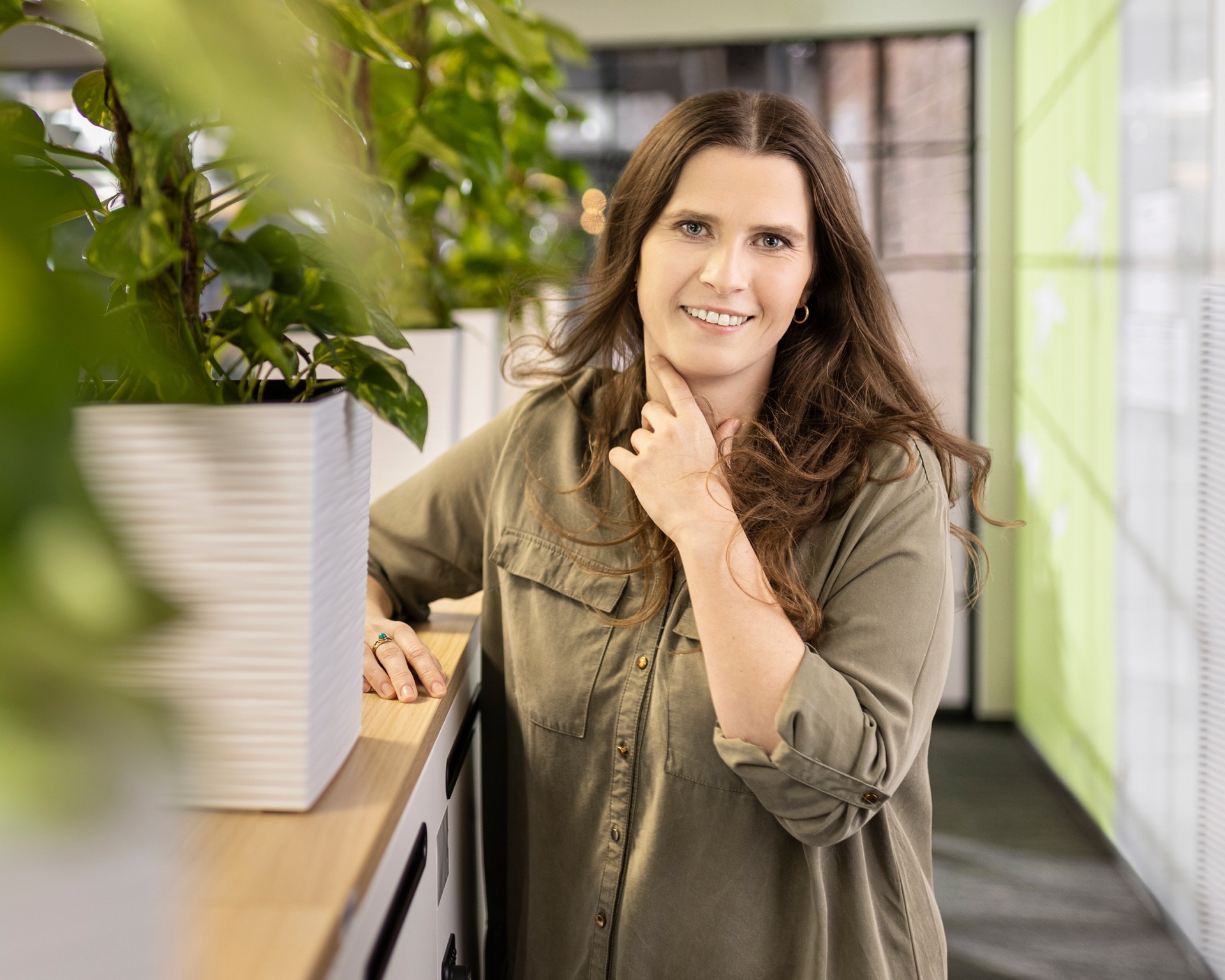 Maria, pracownik banku z obszaru Zrównoważonego Rozwoju.