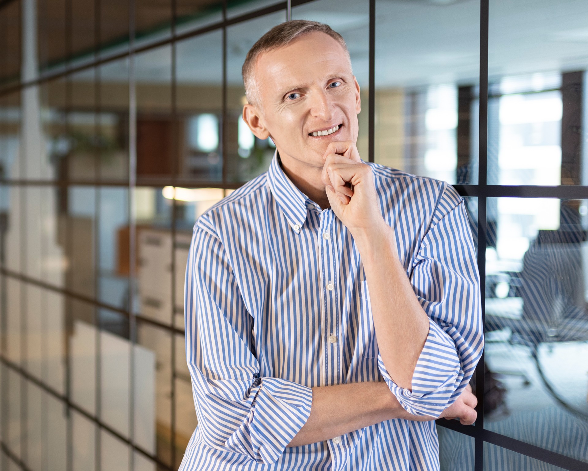 Andrzej, pracownik banku z obszaru Zrównoważonego Rozwoju.