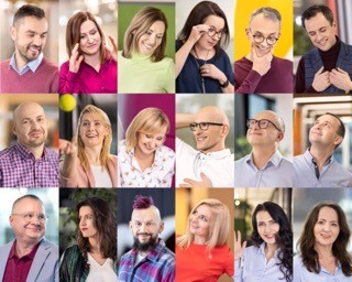 Mozaika - twarze pracowników BNP