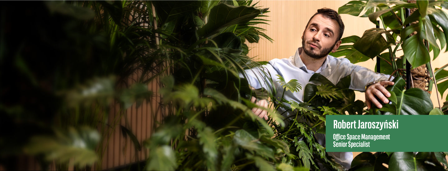 Robert Jaroszyński, Office Space Management Senior Specialist