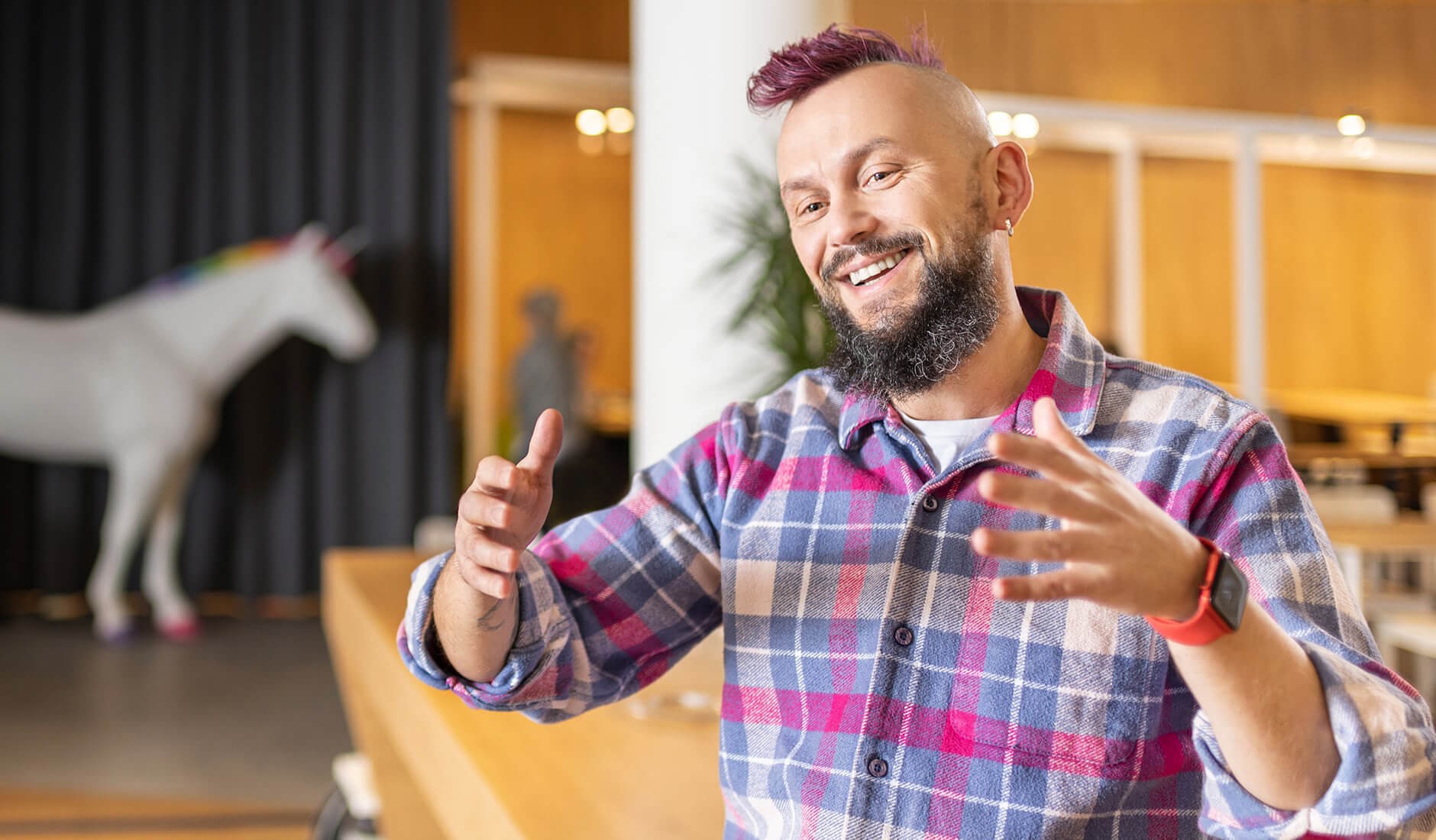 Rafał, pracownik banku z obszaru IT.