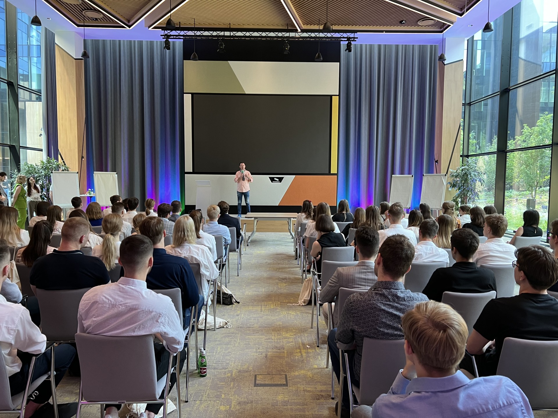 Praktyki i staże - spotkanie na auli