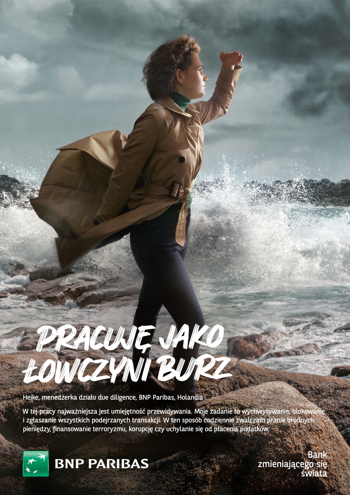 Heike - pracowniczka BNP Paribas