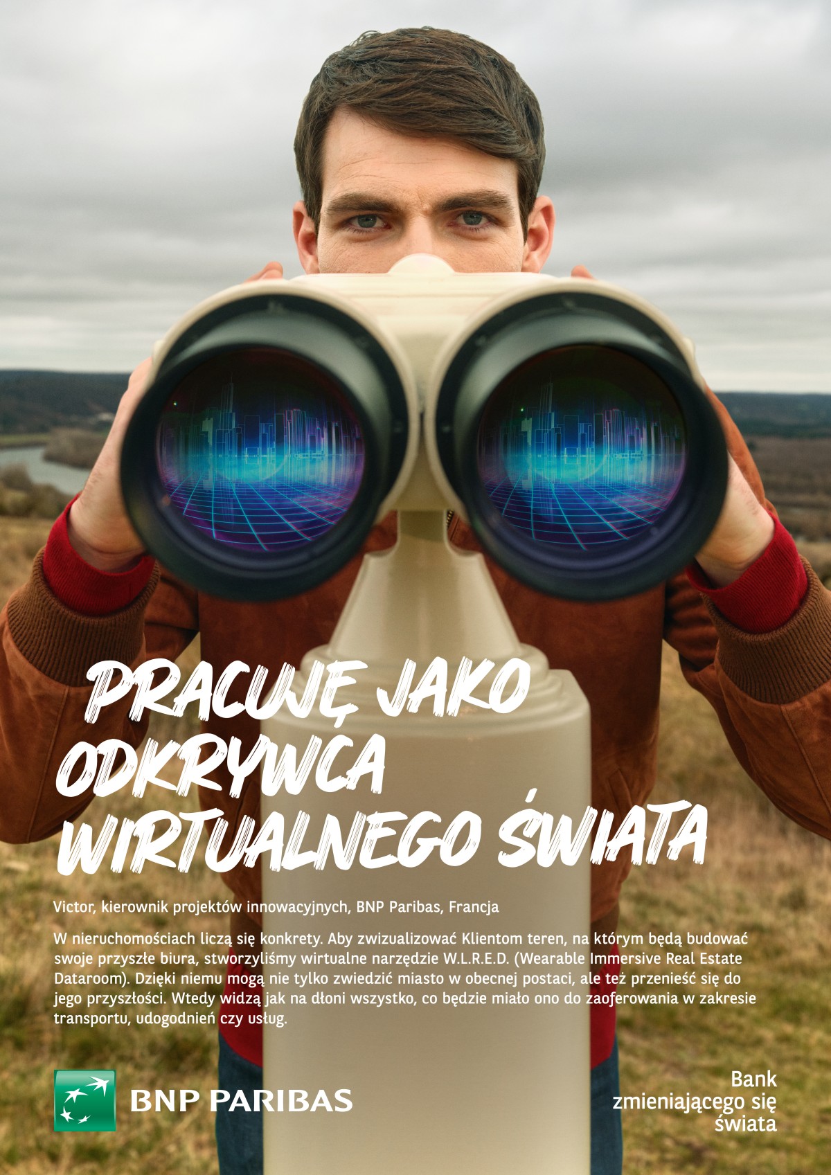 Victor - pracownik BNP Paribas