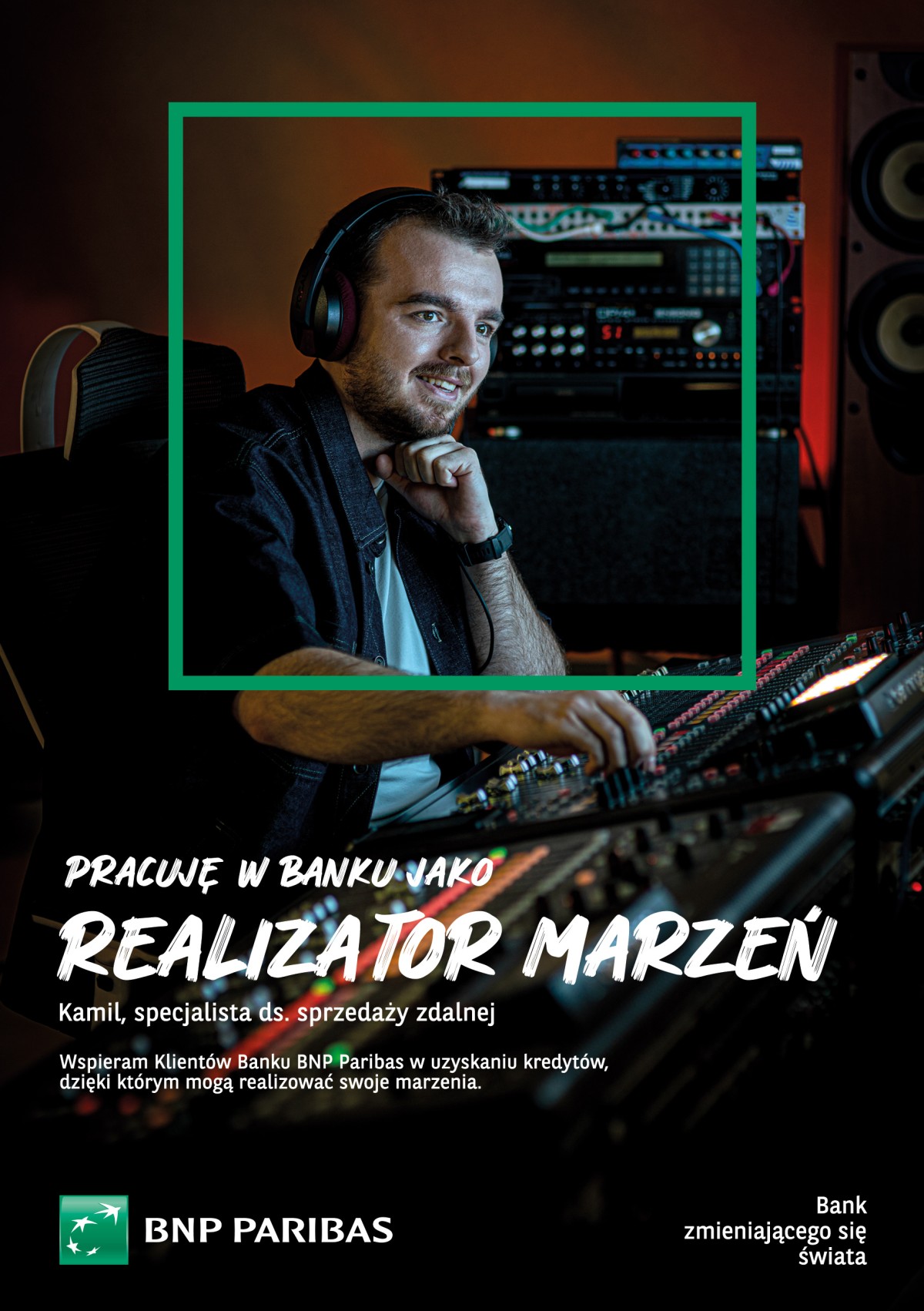 Kamil - pracownik banku