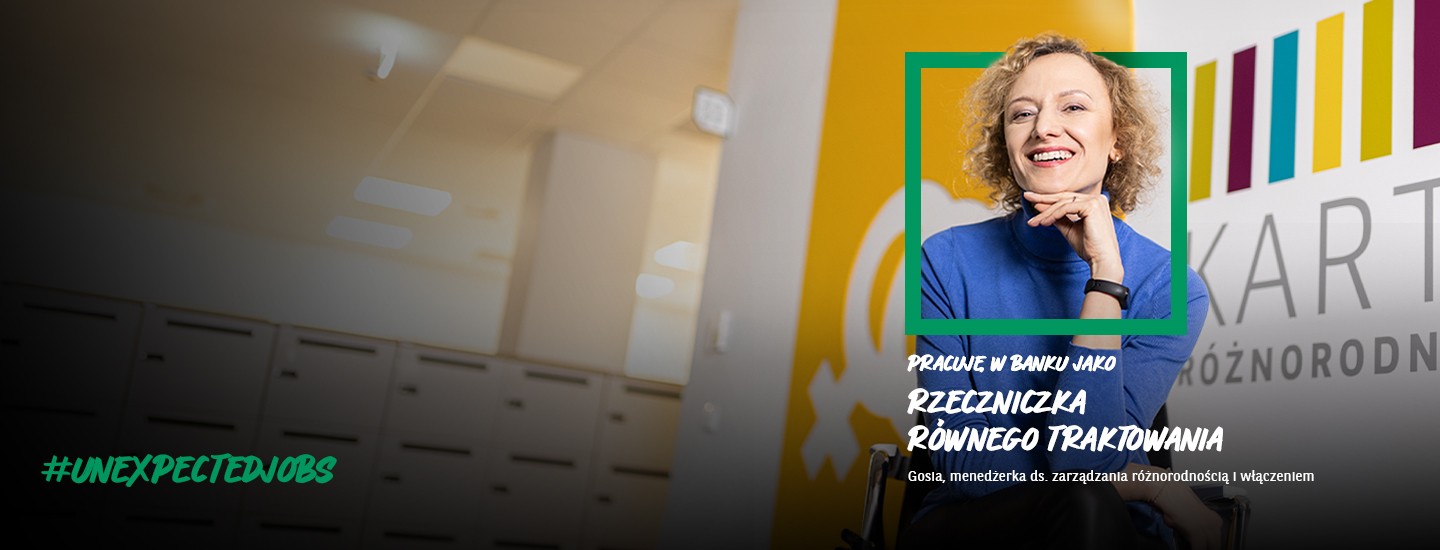 Gosia - pracowniczka Banku BNP Paribas