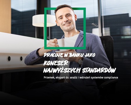 Przemek - pracownik banku