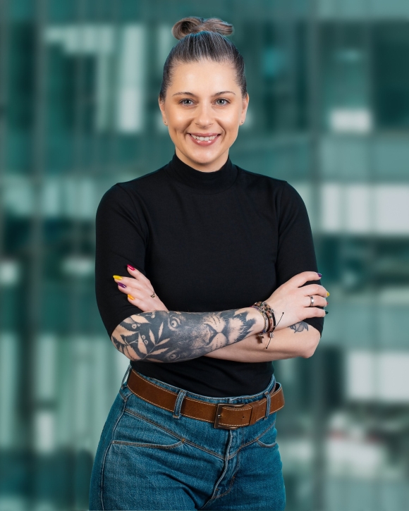 Joanna - pracowniczka fundacji