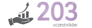 203 uczestników 